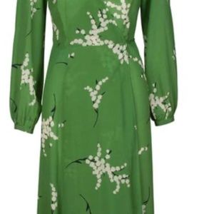 Realisation Par Green Wrap Dress